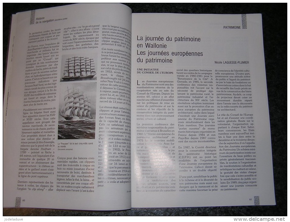 HAINAUT TOURISME Revue N° 271 Histoire de la Navigation 2 Marine Mouscron Ath Liard Van Den Abeele Dubrunfaut