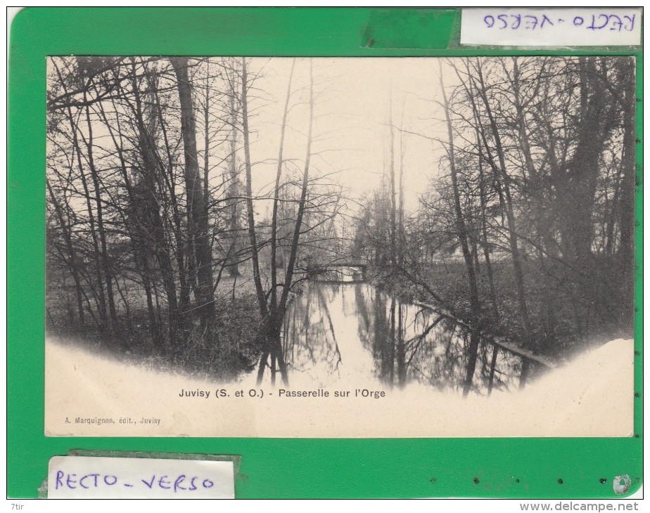 JUVISY PASSERELLE DE L'ORGE - Juvisy-sur-Orge