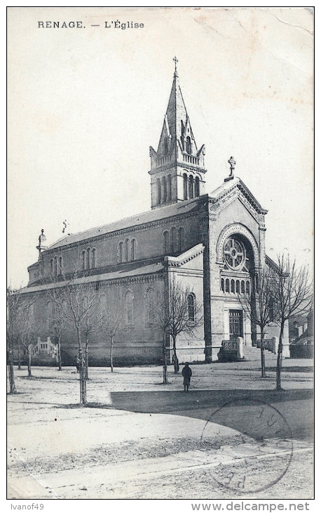 38 - RENAGE - CPA - L'église - Renage