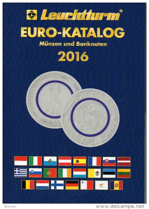 EURO Katalog Deutschland 2016 Für Münzen Numisblätter Numisbriefe Neu 10€ Mit €-Banknoten Coin Numis-catalogue Of EUROPA - Chroniken & Jahrbücher