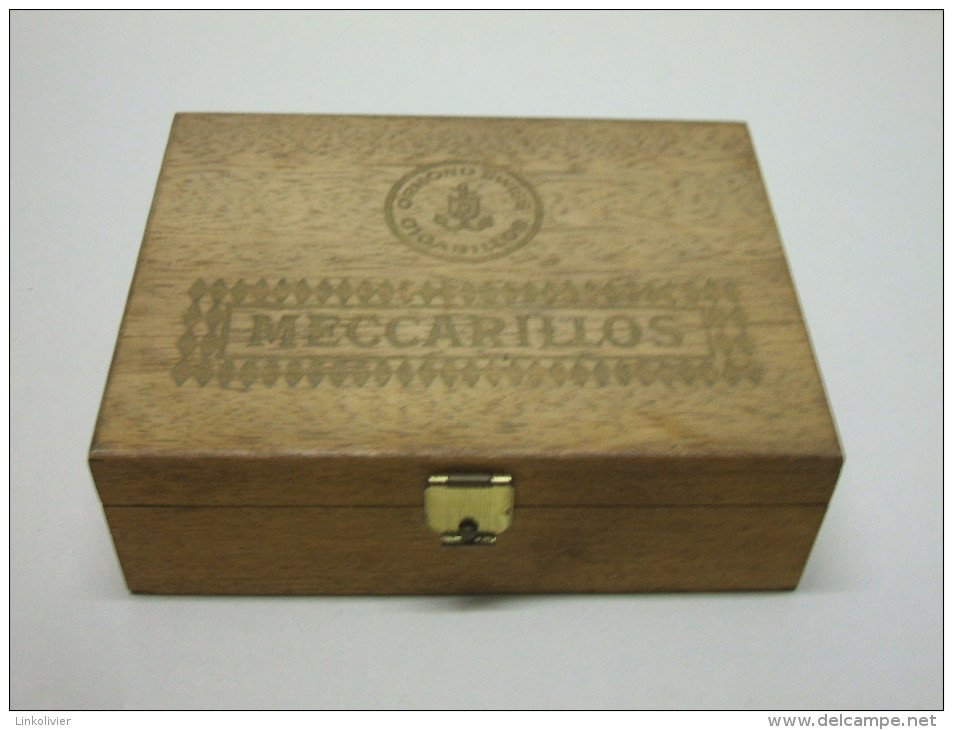 BOÎTE à CIGARES En Bois 50 MECCARILLOS Vide - Cigar Cases