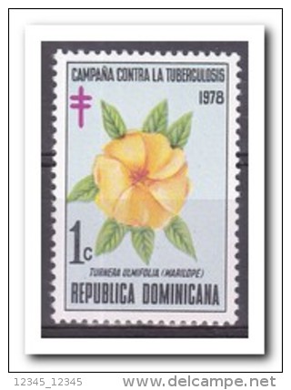 Dominicaanse Republiek 1978, Postfris MNH, Flowers - Dominicaanse Republiek