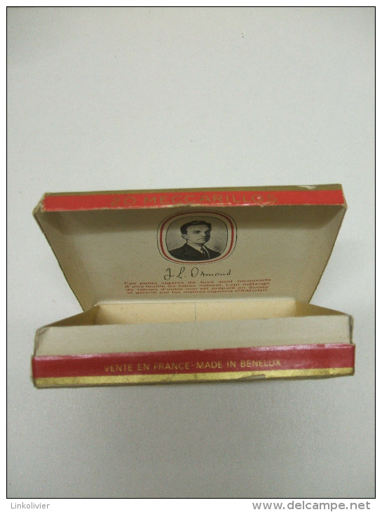 BOÎTE à CIGARES En Carton 20 MECCARILLOS Vide - Zigarrenetuis