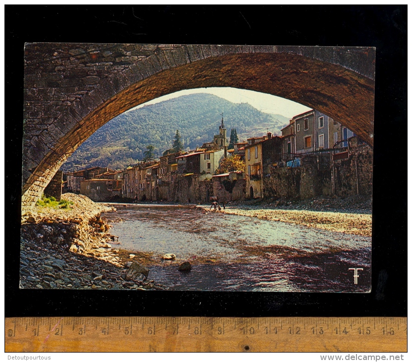 SUMENE Gard 30 : Le Pont Vieux Sur Le Rieutord 1980 - Sumène
