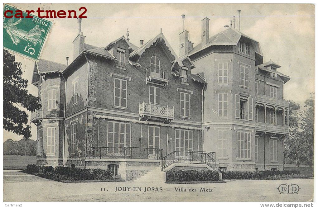 JOUY-EN-JOSAS LA VILLA DES METZ - Jouy En Josas