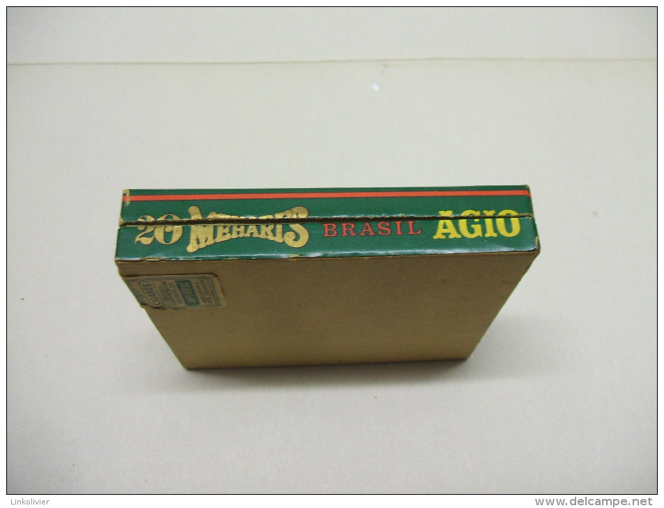 BOÎTE à CIGARES En Carton 20 MEHARI'S Brasil Agio (vide) - Cigar Cases