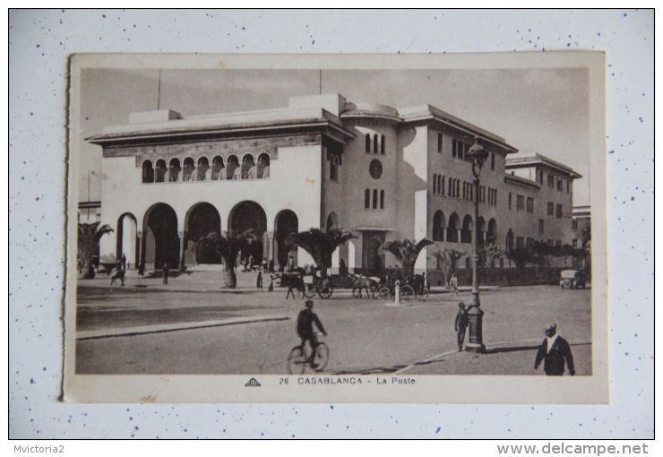 CASABLANCA - La Poste - Casablanca