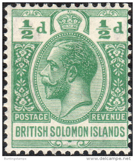 British Solomon Islands 1922/31 SG39-50 KGV Script CA Short Set To 2/6  Mounted Mint - British Solomon Islands (...-1978)