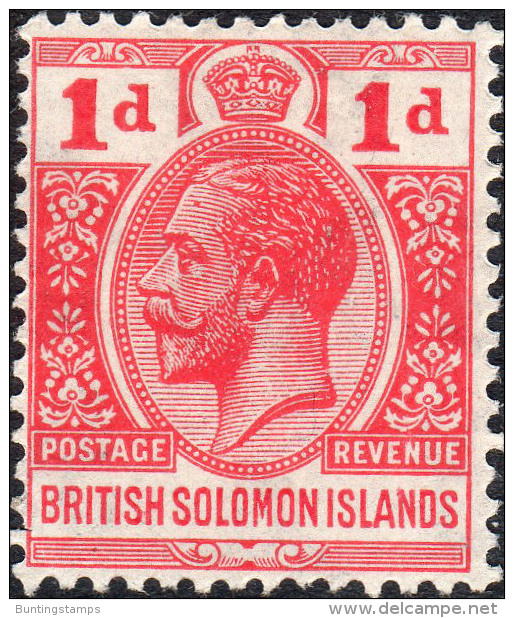 British Solomon Islands 1922/31 SG39-50 KGV Script CA Short Set To 2/6  Mounted Mint - Islas Salomón (...-1978)