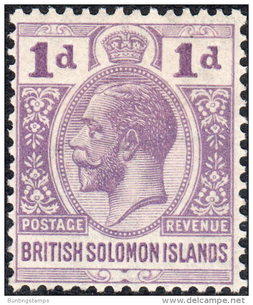 British Solomon Islands 1922/31 SG39-50 KGV Script CA Short Set To 2/6  Mounted Mint - Salomonen (...-1978)