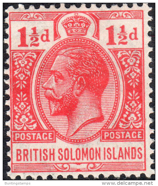 British Solomon Islands 1922/31 SG39-50 KGV Script CA short set to 2/6  mounted mint