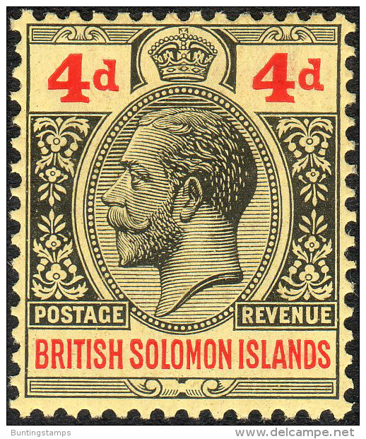 British Solomon Islands 1922/31 SG39-50 KGV Script CA short set to 2/6  mounted mint