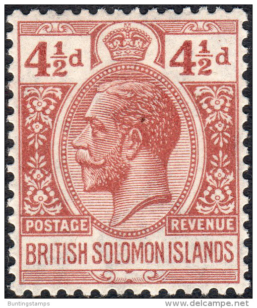 British Solomon Islands 1922/31 SG39-50 KGV Script CA short set to 2/6  mounted mint