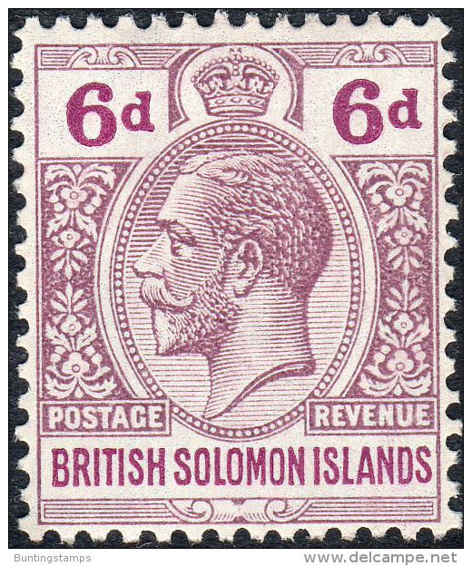 British Solomon Islands 1922/31 SG39-50 KGV Script CA short set to 2/6  mounted mint