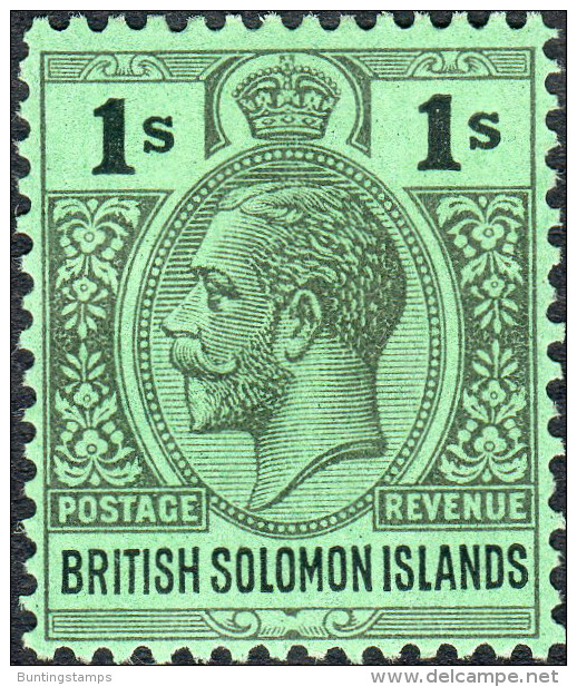 British Solomon Islands 1922/31 SG39-50 KGV Script CA short set to 2/6  mounted mint