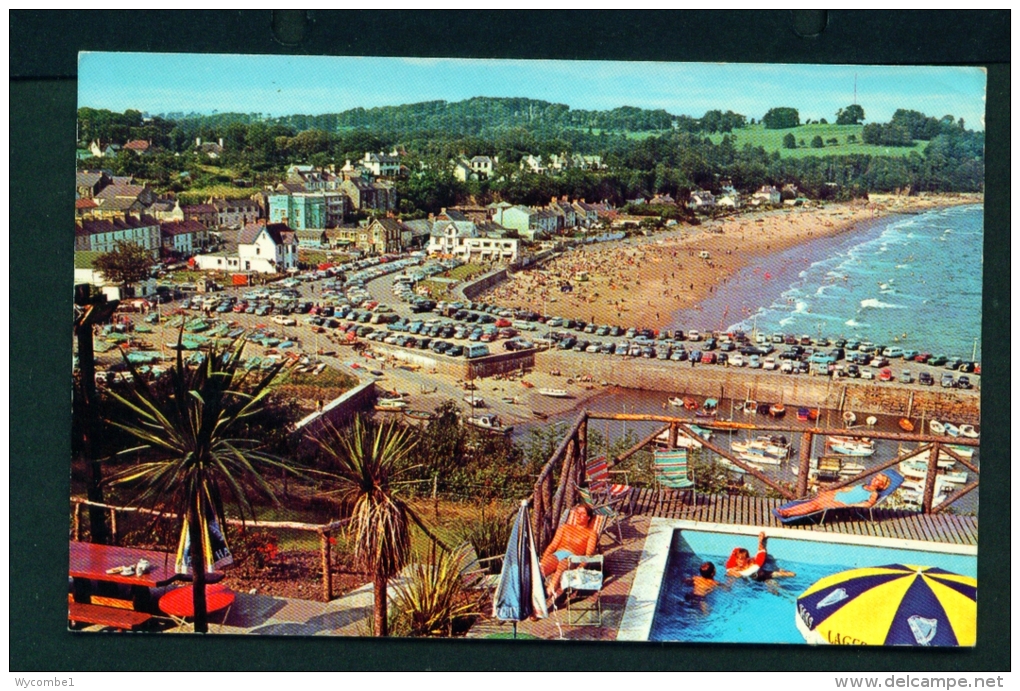 WALES  -  Saundersfoot  The Beach  Unused Postcard As Scan - Pembrokeshire