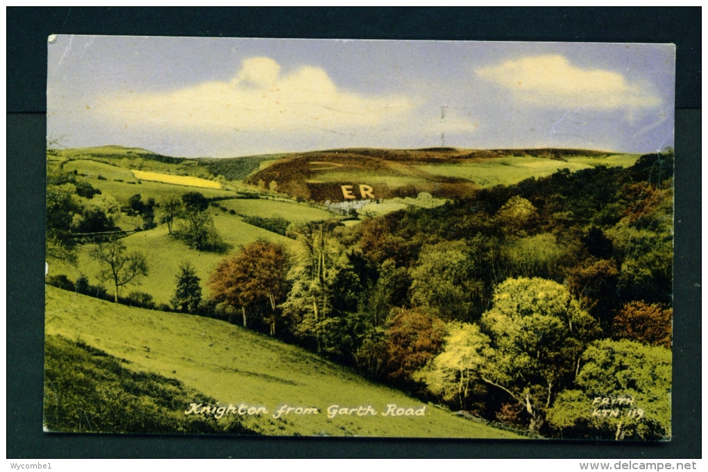 WALES  -  Knighton From Garth Road  Used Postcard As Scans - Radnorshire