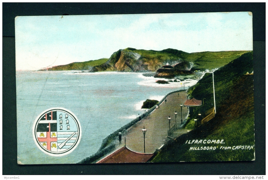 ENGLAND  -  Ilfracombe  Hillsboro  Used Vintage Postcard As Scans - Ilfracombe