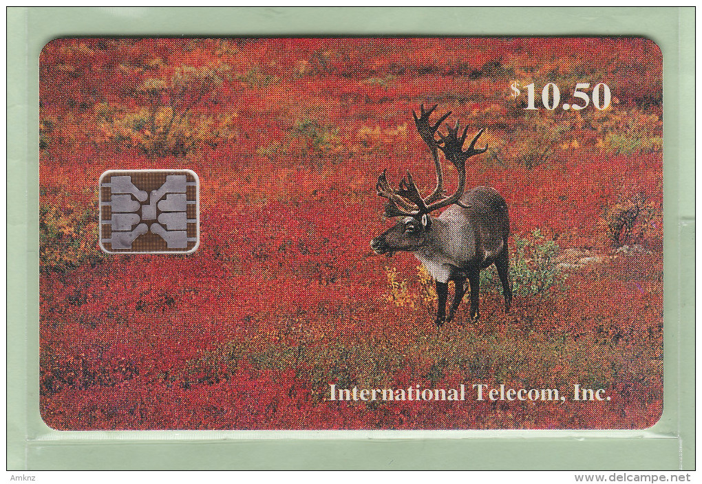 USA - Alaska - 1993 National Parks - $10.50 Bull Caribou - ASK-03 - Mint - Cartes à Puce