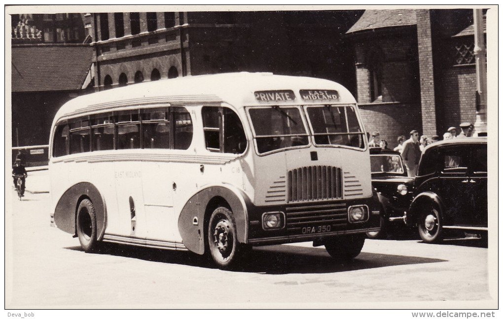 Bus Photo East Midland Atkinson CX39 Burlingham ORA350 - Cars