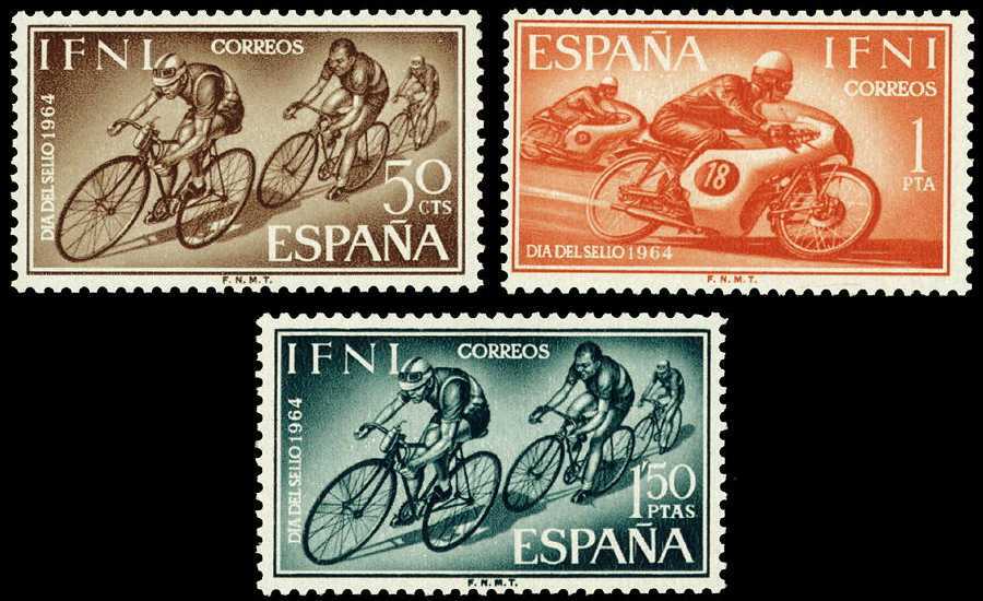 Ifni 206/08 ** Moto Y Bici. 1964 - Ifni