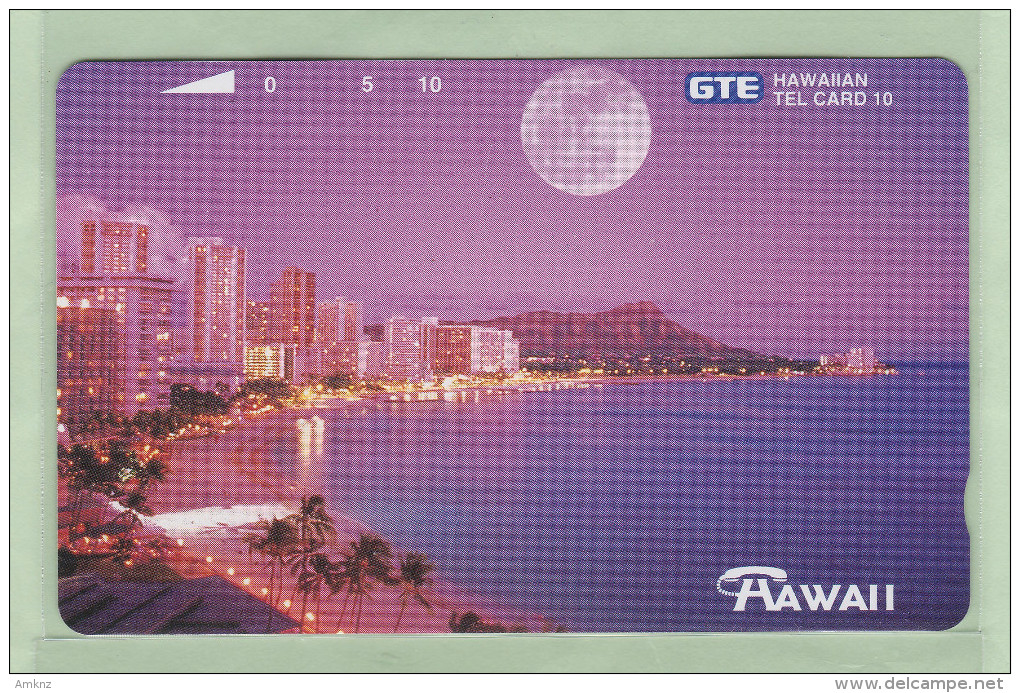 Hawaii GTE - 1993 10u Diamond Head - Moon - HAW-29 - Mint - Hawaii