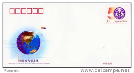 JF-82 2006 CHINA STEPPING UP TOWARDS IT-BASED SURVEYING&MAPPING COMM.P-COVER - Asie