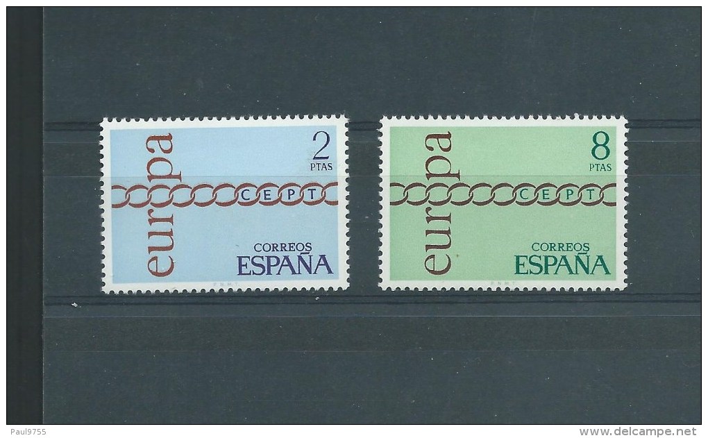 ESPAGNE 1971 EUROPA  2031-2032 MNH/** - Neufs