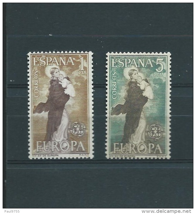 ESPAGNE 1963 EUROPA  Mi  1411-1412 EDI.1519-1520 MNH/** - Neufs