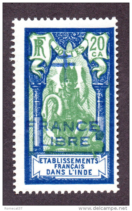 INDE N°182a N** LUXE Cote 19 Euros !!!RARE - Unused Stamps