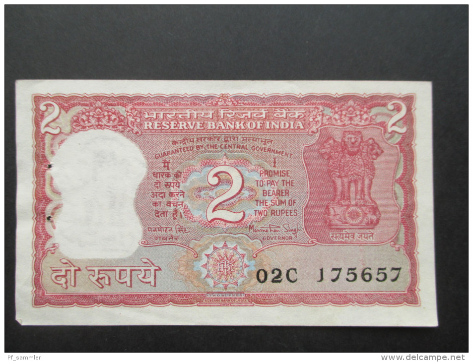 Indien Two Rupees. Reserve Bank Of India. 02C J75657 - India