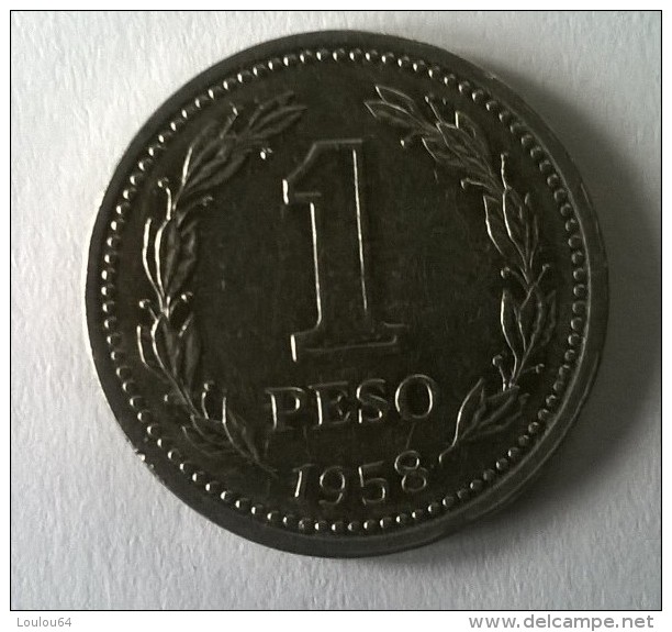 ARGENTINE - 1 PESO 1958 - - Argentine