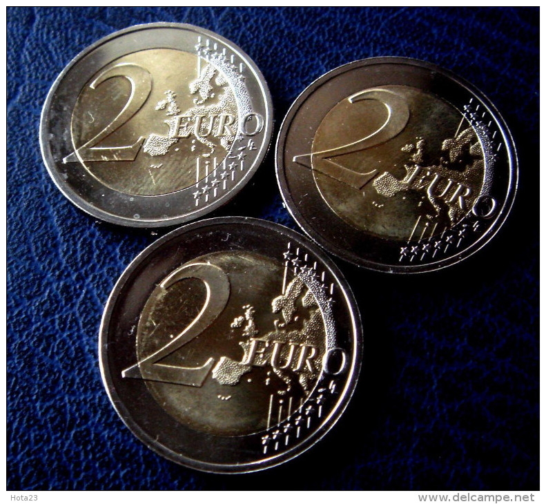 Estonia, Lithuania,Latvia 2 € EURO Commemorative Coin "30 Years Of EU Flag"2015  BALTIC STATES - Estonie