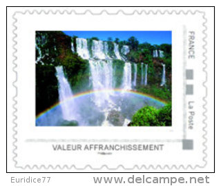 France 2014 - Wonders Of The World - Iguazu Argentina  Mnh - Geographie