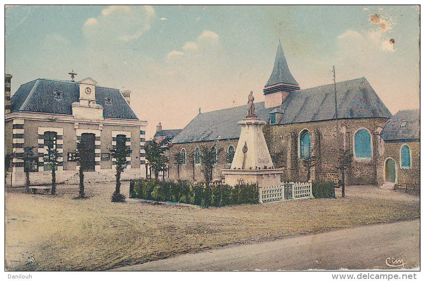 62 // WISSANT  La Mairie Et L'église   COMBIER  ** - Wissant