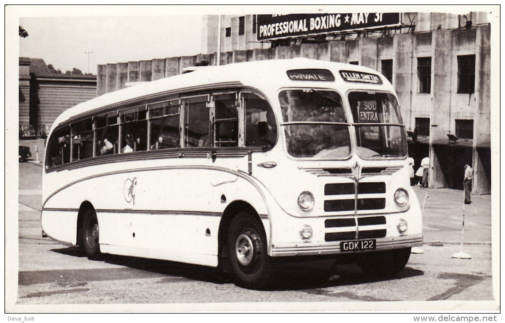 Bus Photo Ellen Smith Leyland Tiger PS1 Burlingham GDK122 - Cars