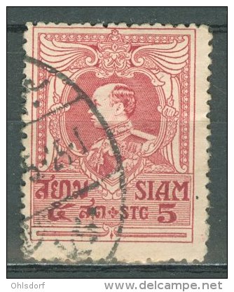 THAILAND - SIAM 1920-26: Sc 190 / YT 160 / Mi 167, O - FREE SHIPPING ABOVE 10 EURO - Siam