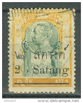 THAILAND - SIAM 1909: Sc 128 / YT 87 / Mi 80, O - FREE SHIPPING ABOVE 10 EURO - Siam