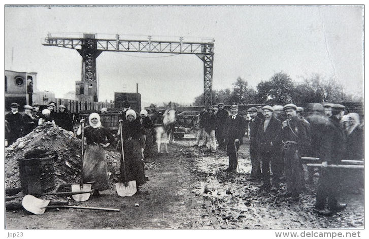 La Louvière Houdeng Rivage En 1917 - La Louviere