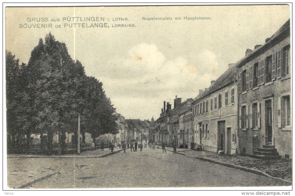 Carte Postale Ancienne De PUTTELANGE - Puttelange