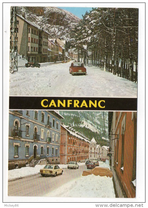 Espagne--CANFRANC--Multivues (voitures),cpsm 15 X 10 N°146  éd Garrabella - Huesca
