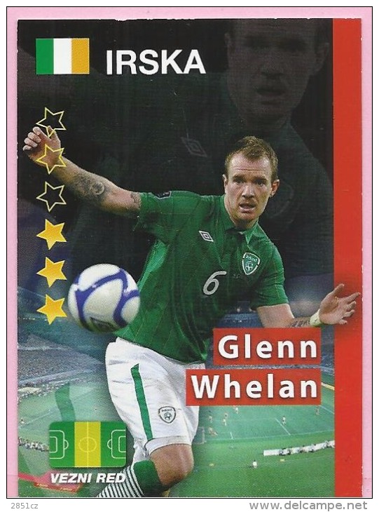 SOCCER TRADING CARDS, EURO STARS (Croatia) No 168/256, Ireland - Glenn Whelan - Trading Cards