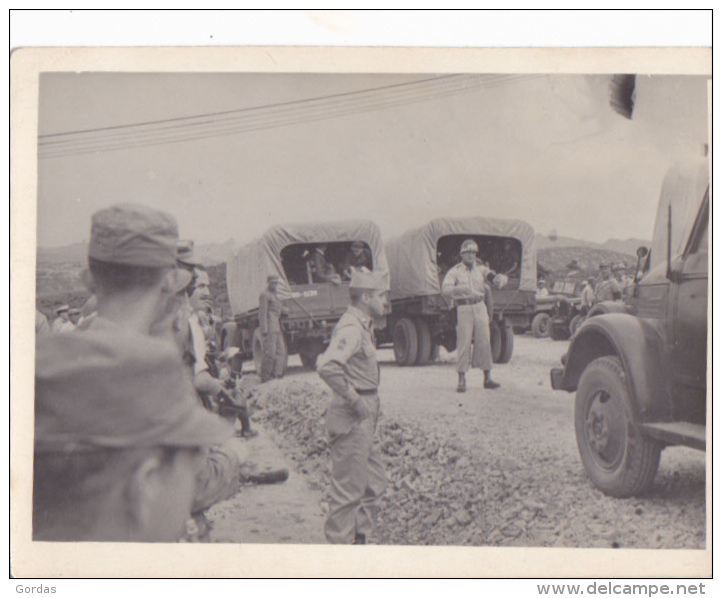 Europe - WW2 - American Soldier - Military Police - Original Photo 80x115mm - Guerre, Militaire