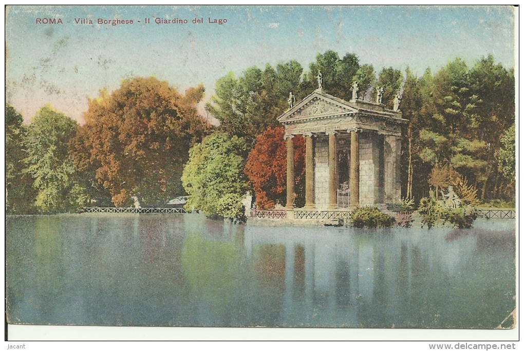 Roma - Villa Borghese - Il Giardino Del Lago - Parken & Tuinen