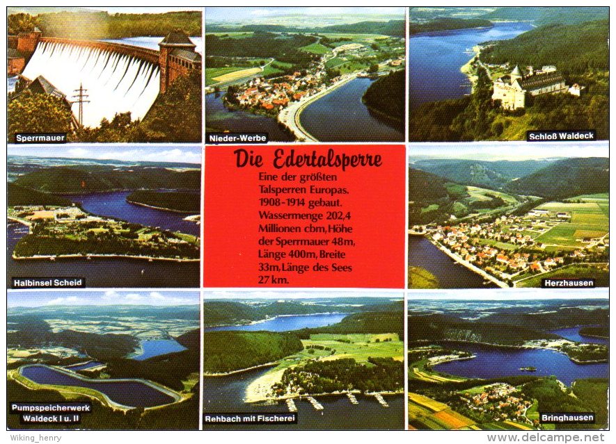 Edersee - Edertalsperre 9 - Edersee (Waldeck)