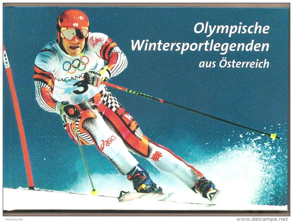 Austria - Libretto Prestige: Leggende Austriache Dei Giochi Olimpici Invernali - Collections