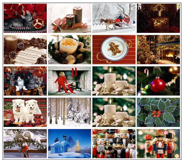 20 Postcards Of Merry Christmas Xmas Santa Holiday Winter Life, Postkarte Carte Postale - Andere & Zonder Classificatie