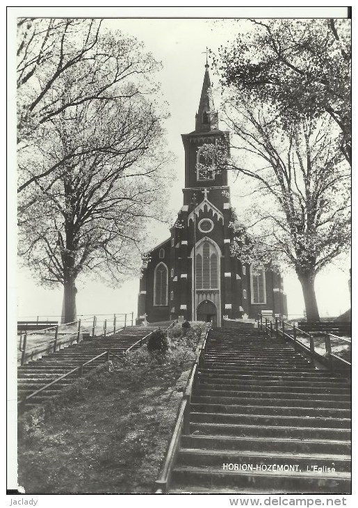 Horion - Hozémont -- L' Eglise.   (2 Scans) - Grâce-Hollogne