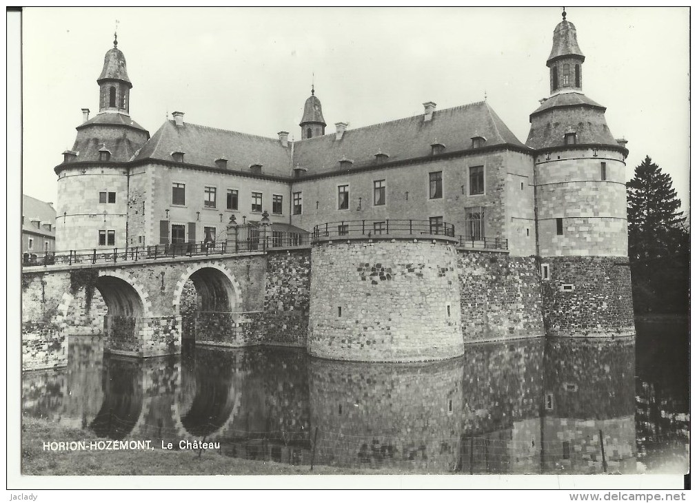 Horion - Hozémont -- Le Château.   (2 Scans) - Grâce-Hollogne