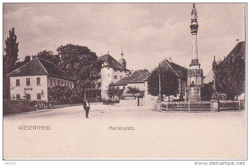 AK Wiesentheid - Marienplatz - Ca. 1910 (20730) - Kitzingen